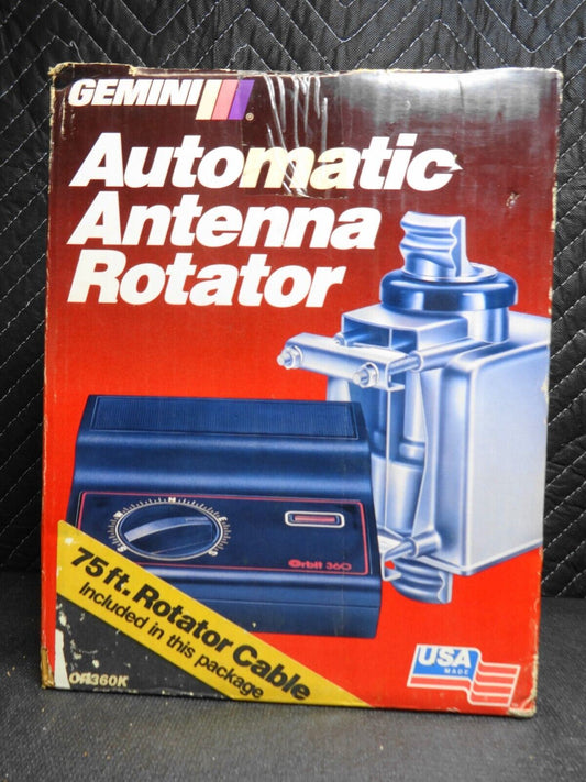 Vintage Gemini Automatic Antenna Rotator Orbit 360 OR360 USA MADE 1994