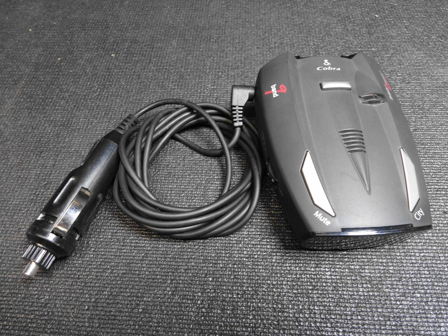 Cobra Radar Detector 9 Band 360 Laser ESD 7100 with Car Power Adapter