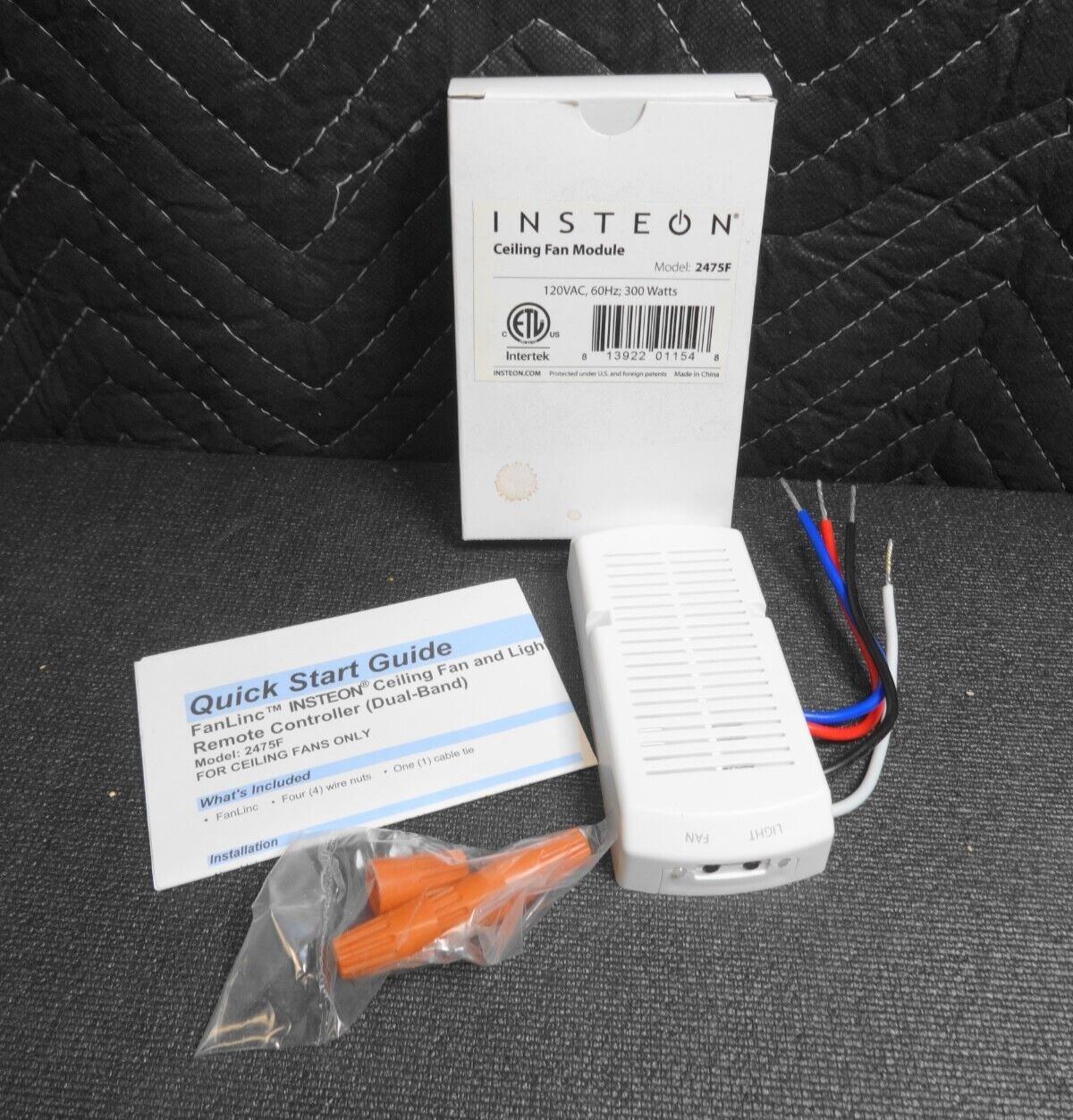 INSTEON 2475F Fan and Light Control Module (NEW IN BOX)