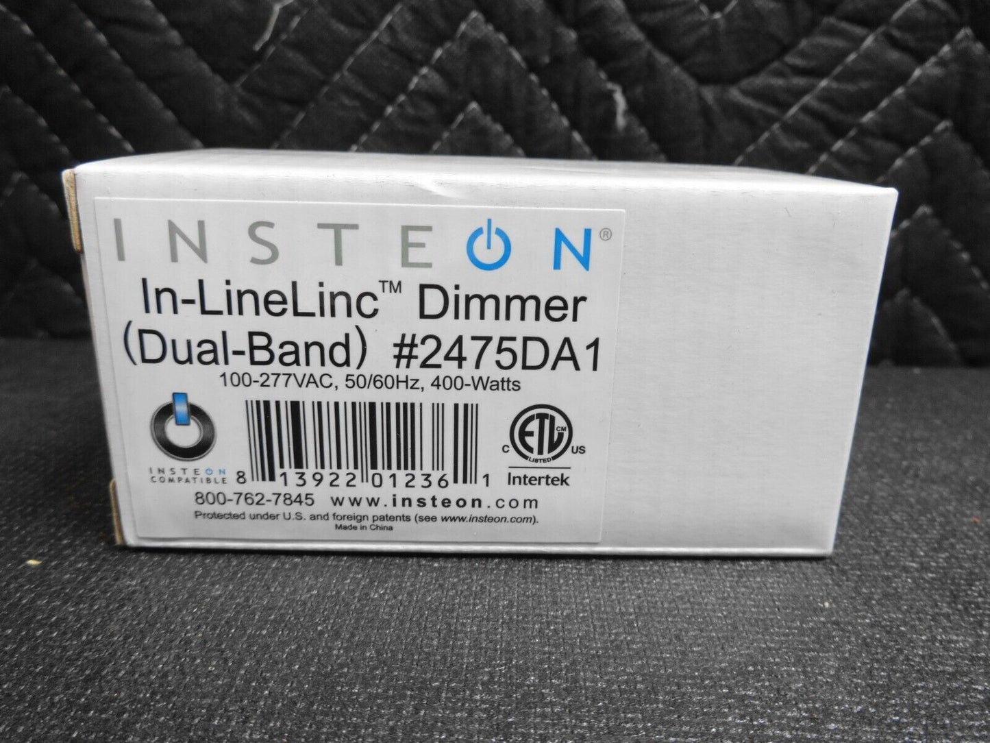 INSTEON Smartlabs In-LineLinc Dual Band Dimmer Module 2475DA1