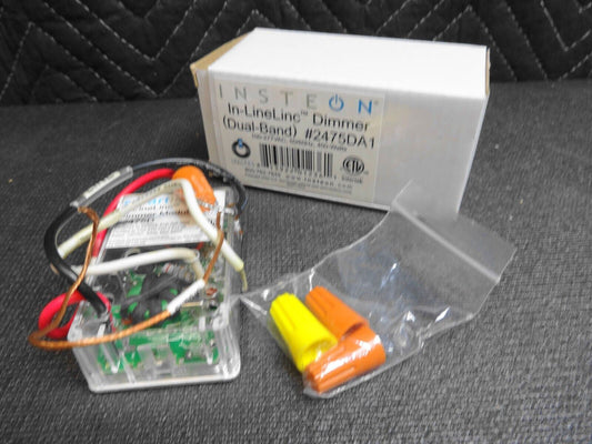 INSTEON Smartlabs In-LineLinc Dual Band Dimmer Module 2475DA1 - Open Box