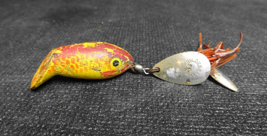 HILDEBRANDT LURE, VINTAGE LURE,WOOD LURE, VTG TACKLE, ANTIQUE LURE