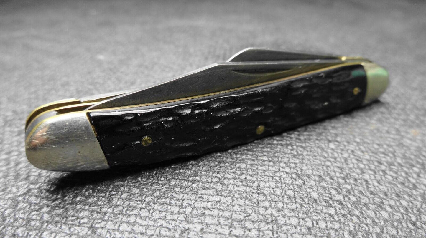 VTG Robeson Cutlery Stockman Folding Pocket Knife, Medium - Made in Usa