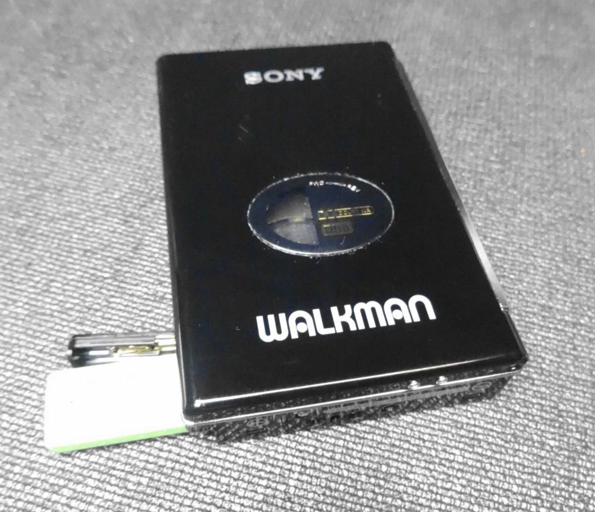 SONY WALKMAN WM-509 Cassette player Black Rare *Serviced*