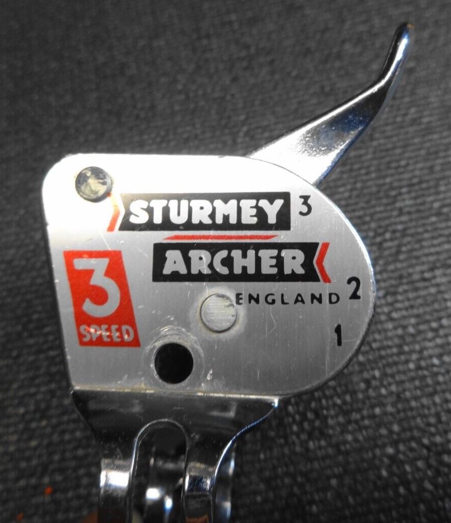 NOS 1960 s Sturmey Archer 3 Speed Trigger Shifter Ineedths nos-1960-s-sturmey-archer-3-speed-trigger-shifter-ineedths