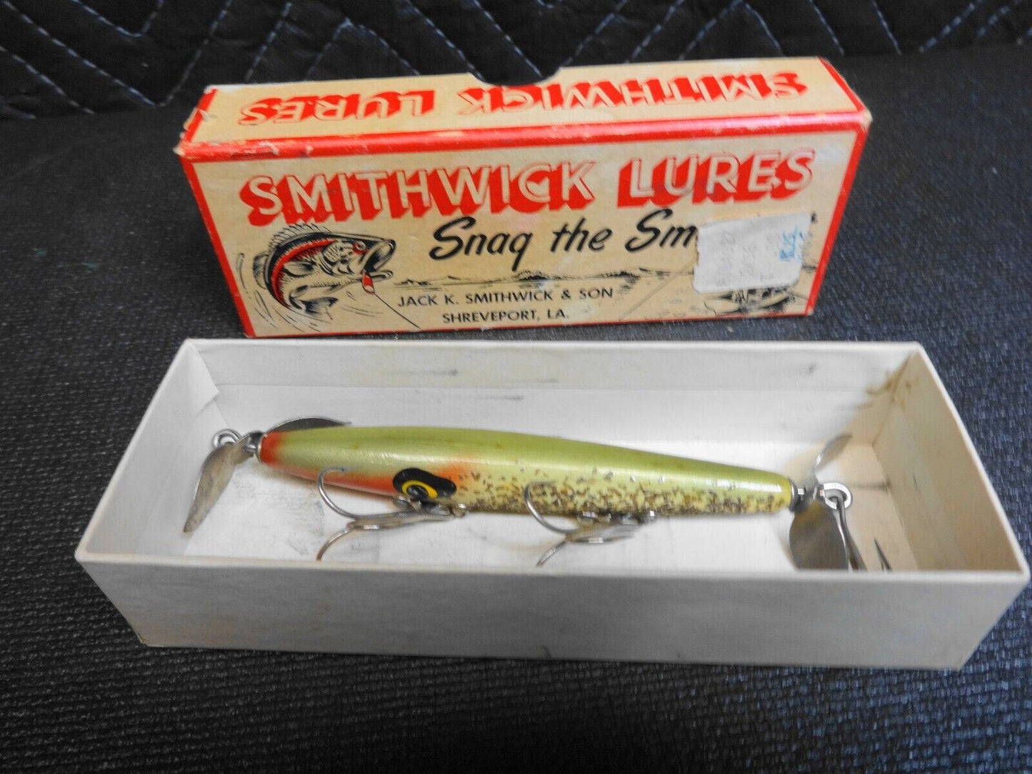 RARE Smithwick DEVILS RACE HORSE Lure / S-106 Box