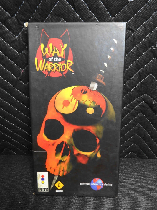 VINTAGE 1994 Way of the Warrior PANASONIC 3DO Complete Game Disc Manual Longbox