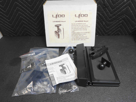 Lido Radio Products LM-Wedge - Fits between seat and console to mount radio