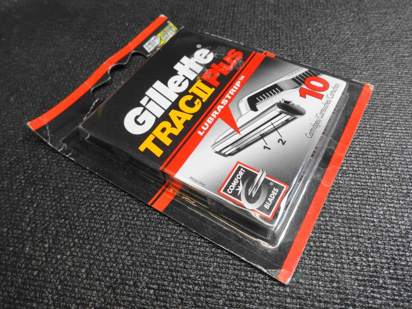 Gillette Trac II Plus Refill Razor Cartridges - Pack of 10