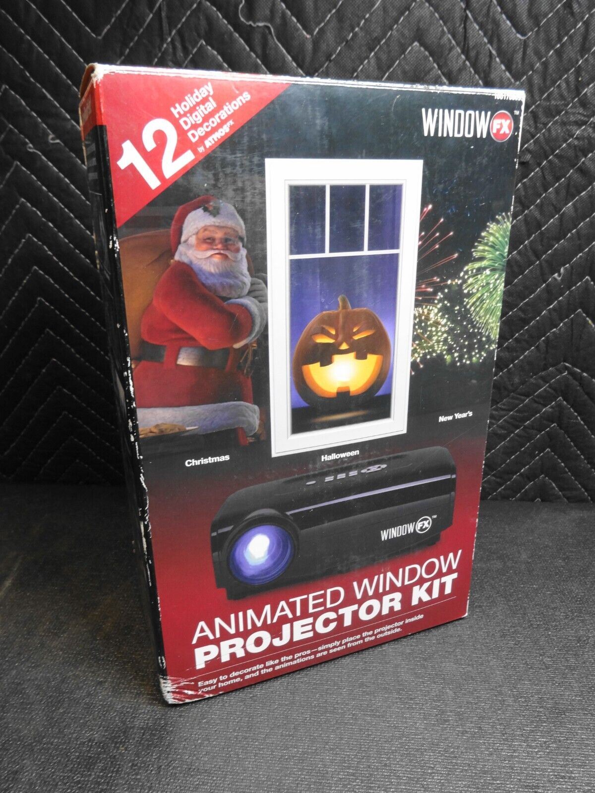 Window FX Animated Window Projector Kit Christmas Halloween Holidays Videos