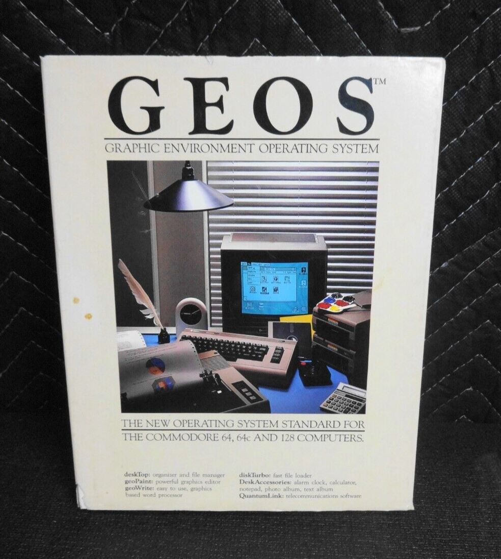 GEOS Graphic Environment Operating System For Commodore 64