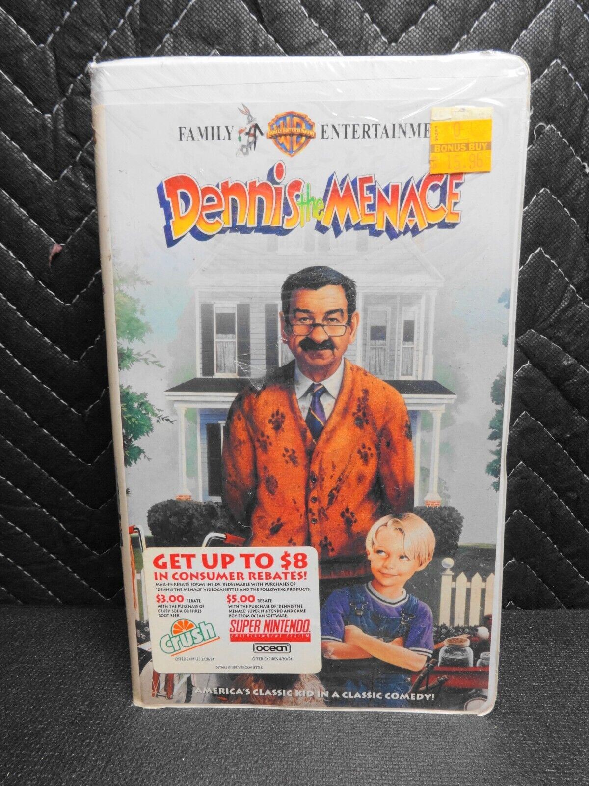 Dennis the Menace 1993 VHS Clamshell BRAND NEW SEALED