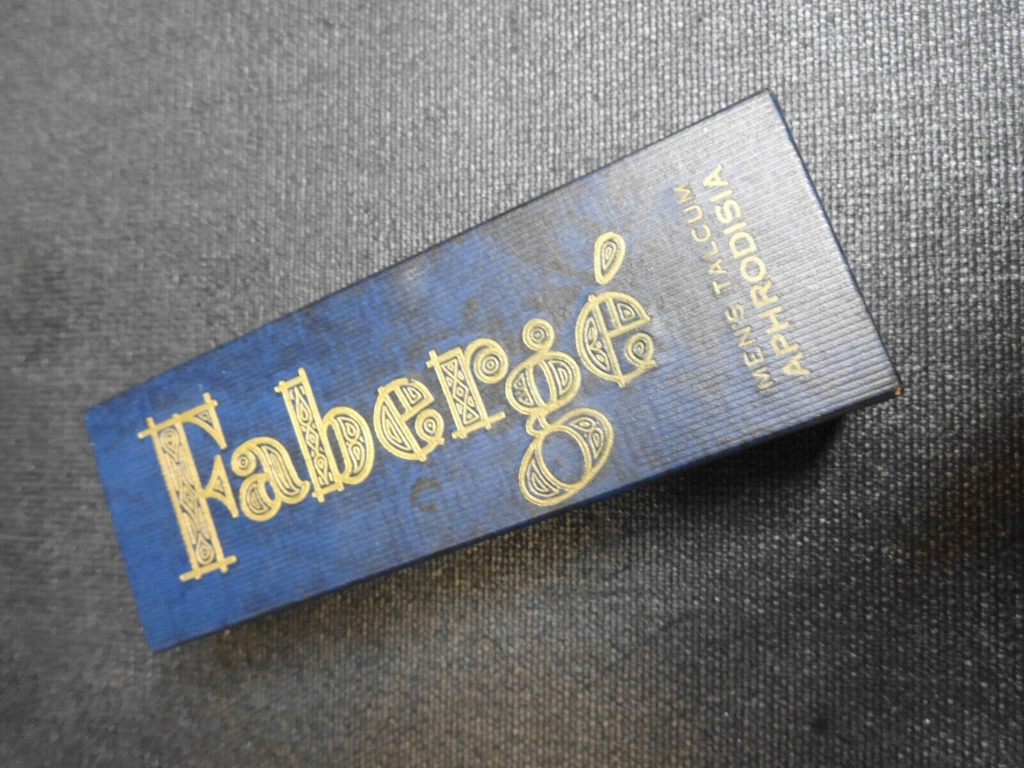 Vintage Aphrodisia Men's Talcum Powder 4.0 Oz. By Faberge in original box