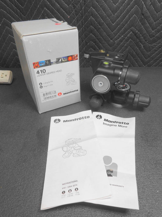 Manfrotto 410 Junior Geared Head