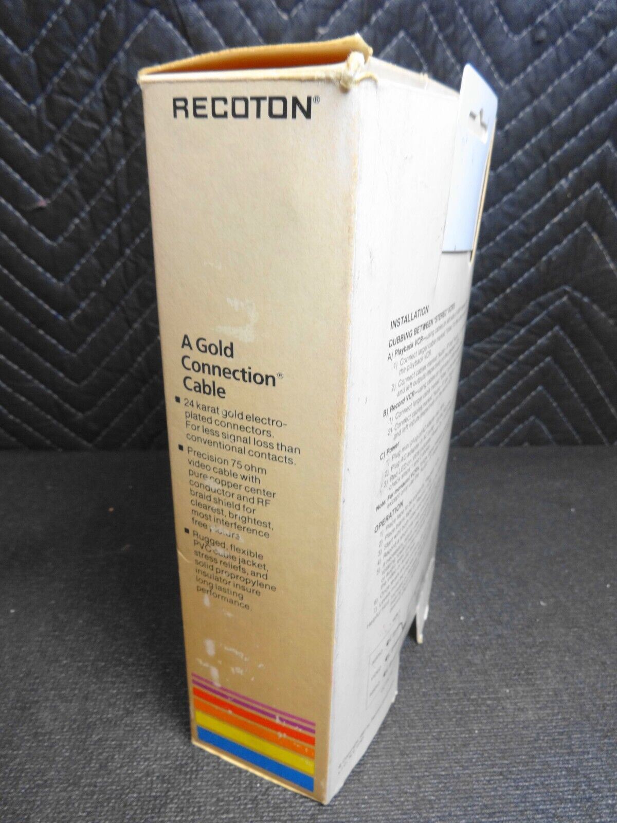 Recotan NOS RECOTON MODEL V616, VCR Dubbing and Enhancement System - VINTAGE ...
