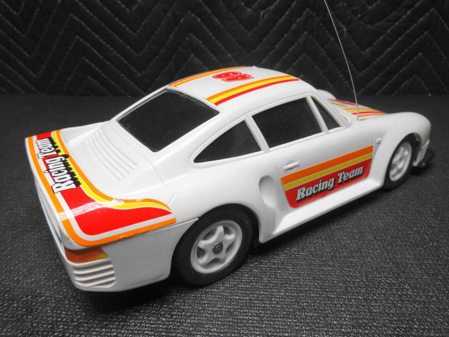 Vintage Radio Shack Remote Control Porsche - Racing Team 49 RC R/C Car - CLEAN!