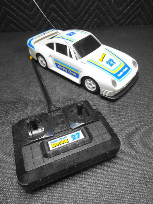 Vintage Radio Shack Remote Control Porsche - Racing Team 27 RC R/C Car