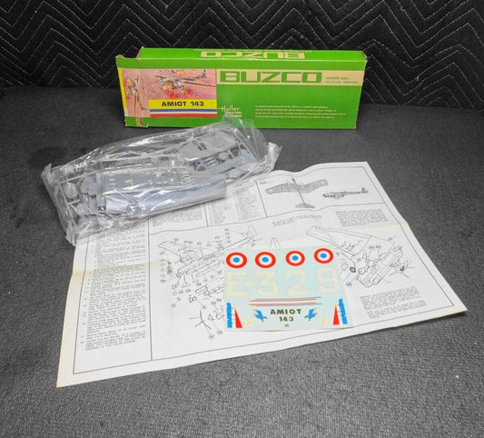 NOS Buzco Heller 1:72 Model Kit - Amiot 143 Scale Miniature