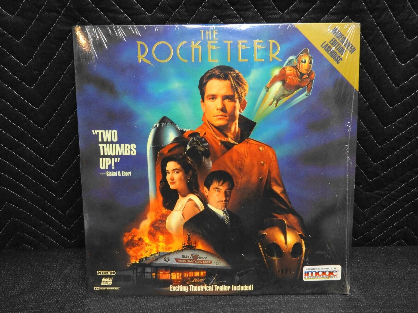 The Rocketeer (LaserDisc Disney 1991 Widescreen) Jennifer Connelly Tim Dalton