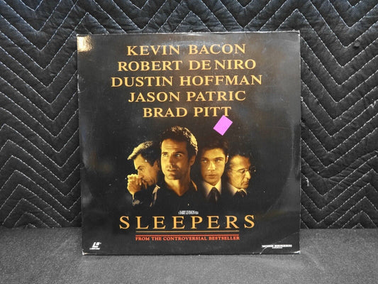 Sleepers Widescreen Laserdisc LD 14482 WS Kevin Bacon Robert DeNiro Brad Pitt