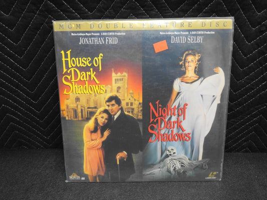 House of Dark Shadows & Night of Dark Shadows Double Feature LaserDisc LD *Rare