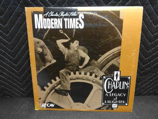 Charlie Chaplin MODERN TIMES Laserdisc LD [3427-84] - CAV FORMAT