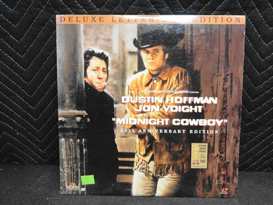 Midnight Cowboy 1969 Laserdisc 25th Anniversary Edtion Jon Voight Dustin Hoffman