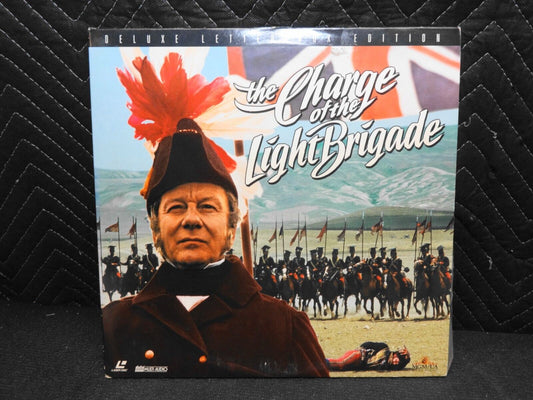 The Charge of the Light Brigade Letterbox Laserdisc LD Trevor Howard