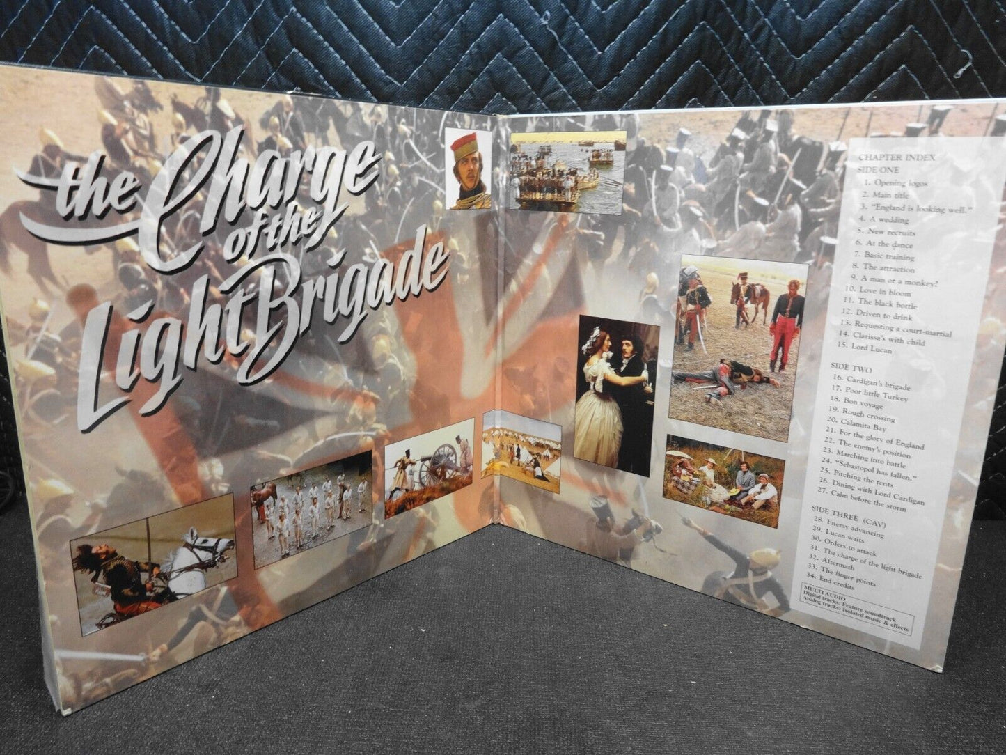 The Charge of the Light Brigade Letterbox Laserdisc LD Trevor Howard