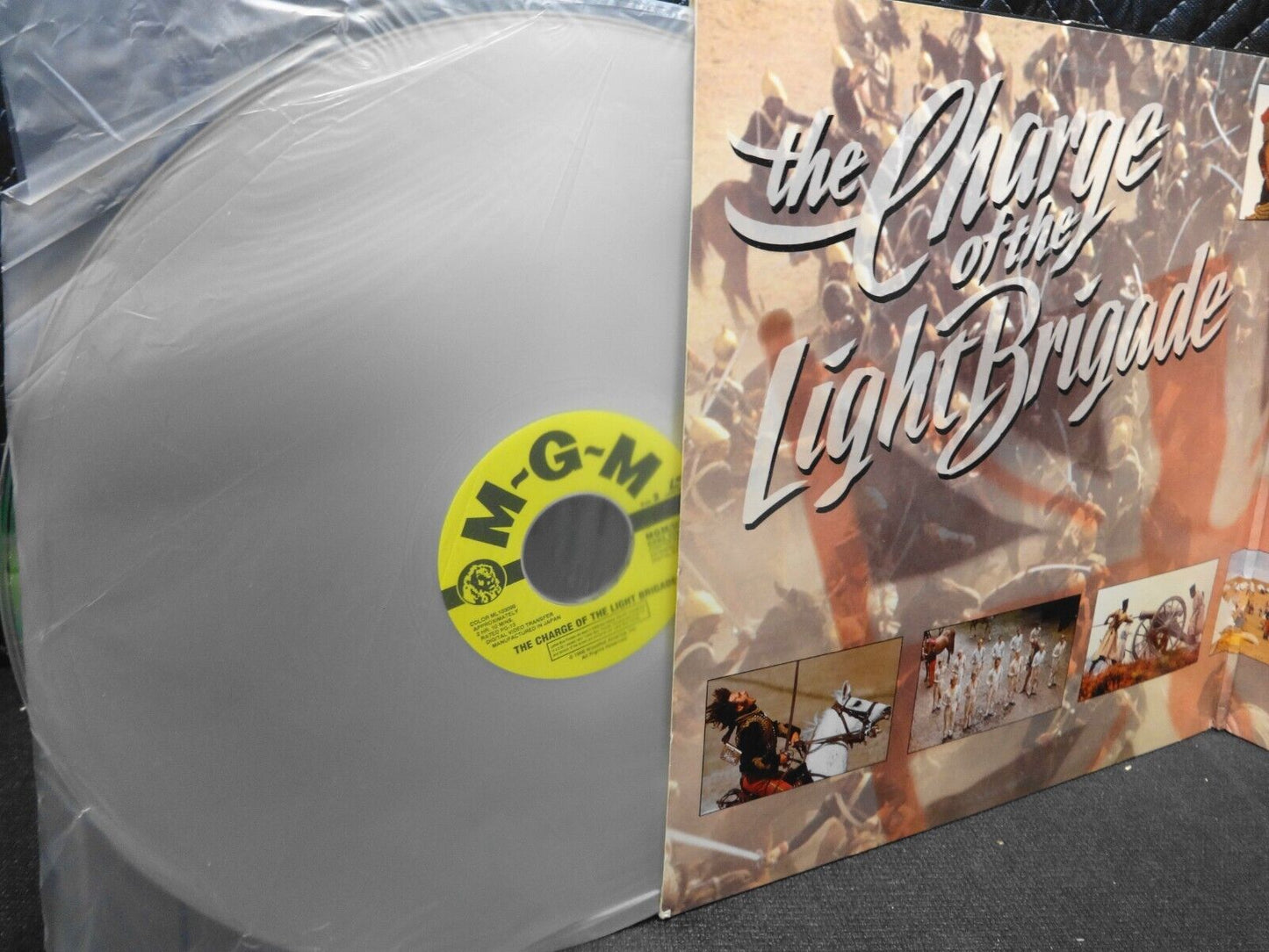 The Charge of the Light Brigade Letterbox Laserdisc LD Trevor Howard