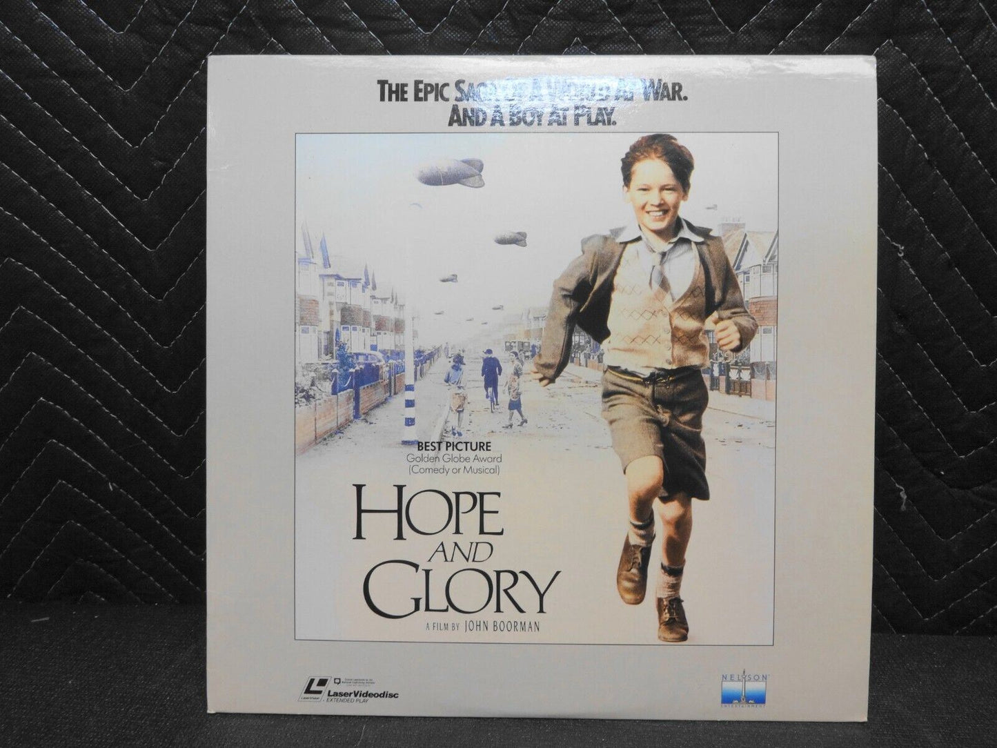 HOPE AND GLORY LASERDISC NELSON ENTERTAINMENT HOME VIDEO 1987 LASER DISC