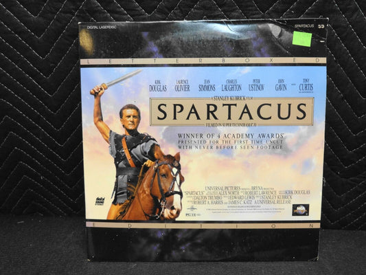 Spartacus Letter Box Edition on LaserDisc LD - Kubrick