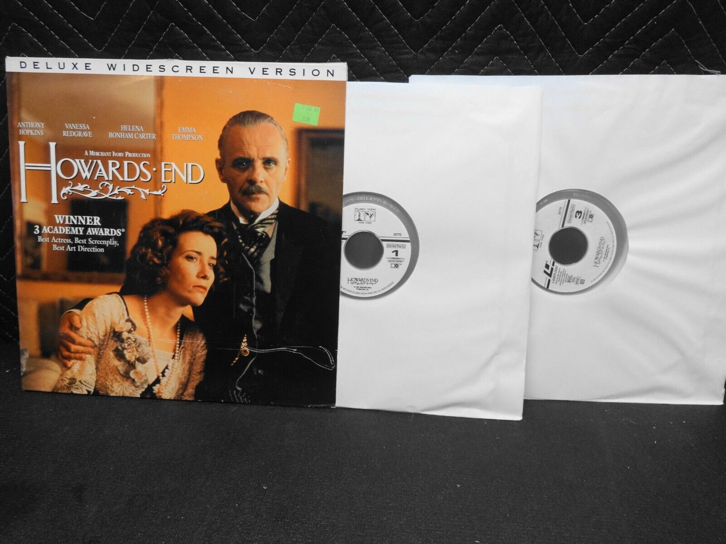 Howards End (Laserdisc, 1993) Anthony Hopkins Emma Thompson