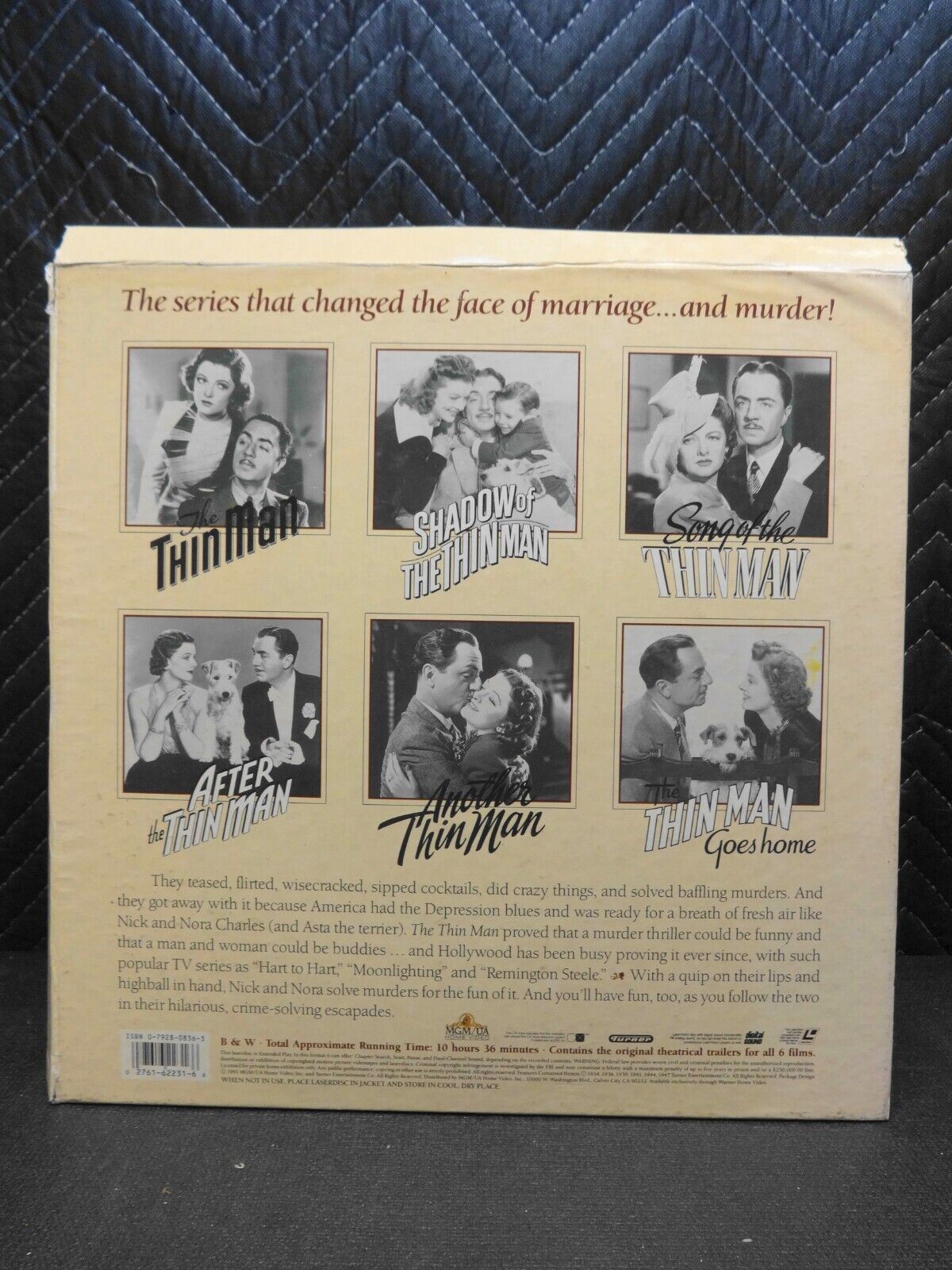 The Thin Man Collection (Laserdisc, 1991)