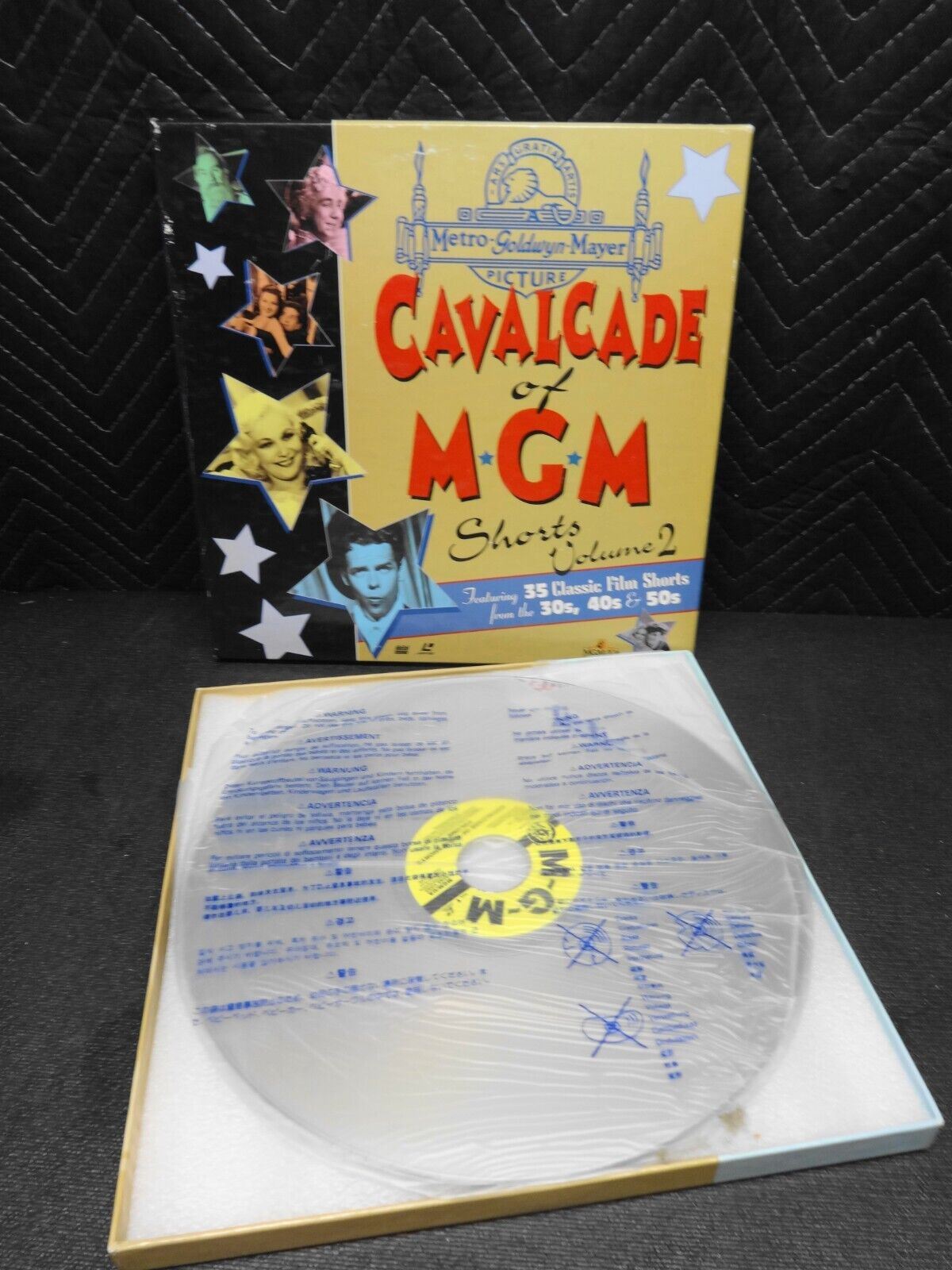 Cavalcade of MGM Shorts Volume #2 / Box Set / LD Laser Disc Laserdisc