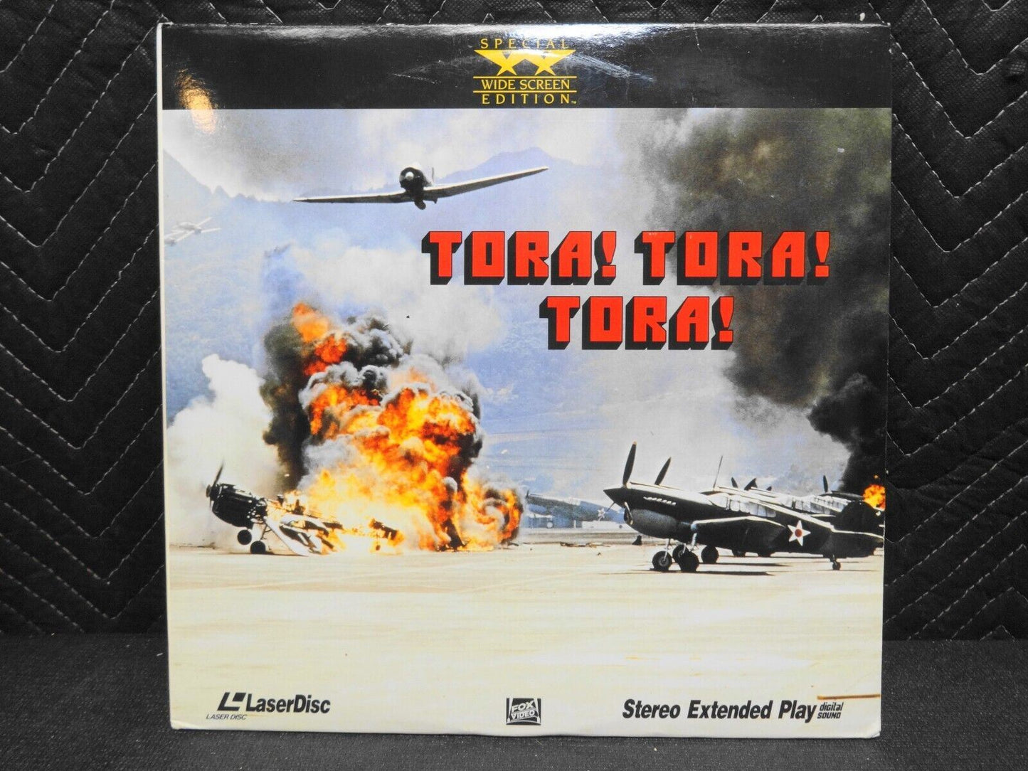 Tora! Tora! Tora! Laserdisc LD Laser Disc Pearl Harbor 2 Disc Joseph Cotton War