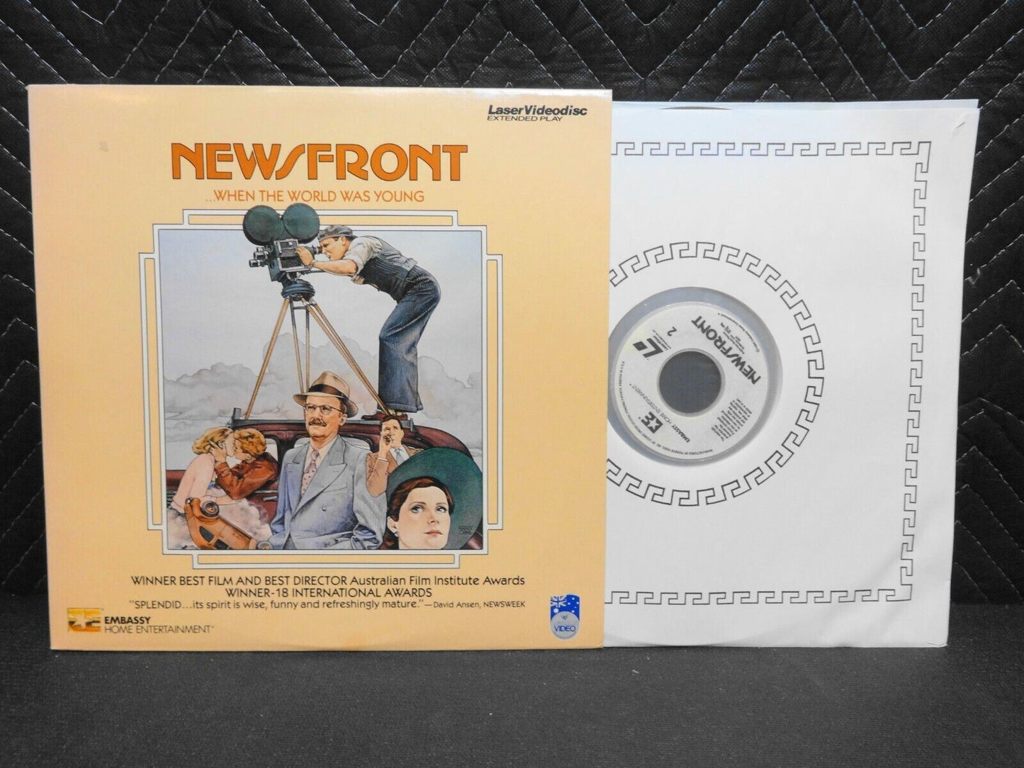 NEWSFRONT Laserdisc LD