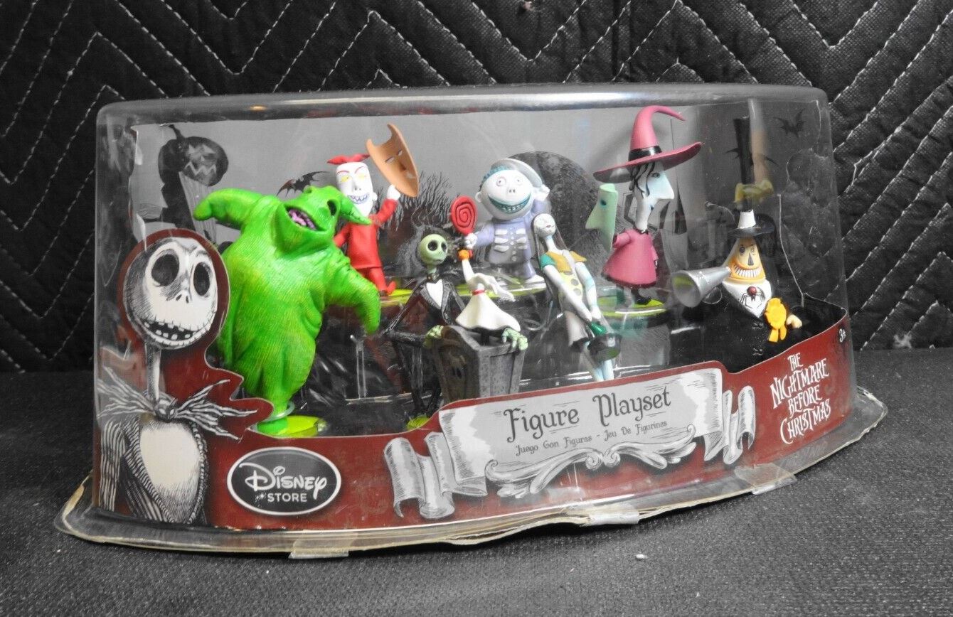 The Nightmare Before Christmas 7 Figure Playset Disney Store