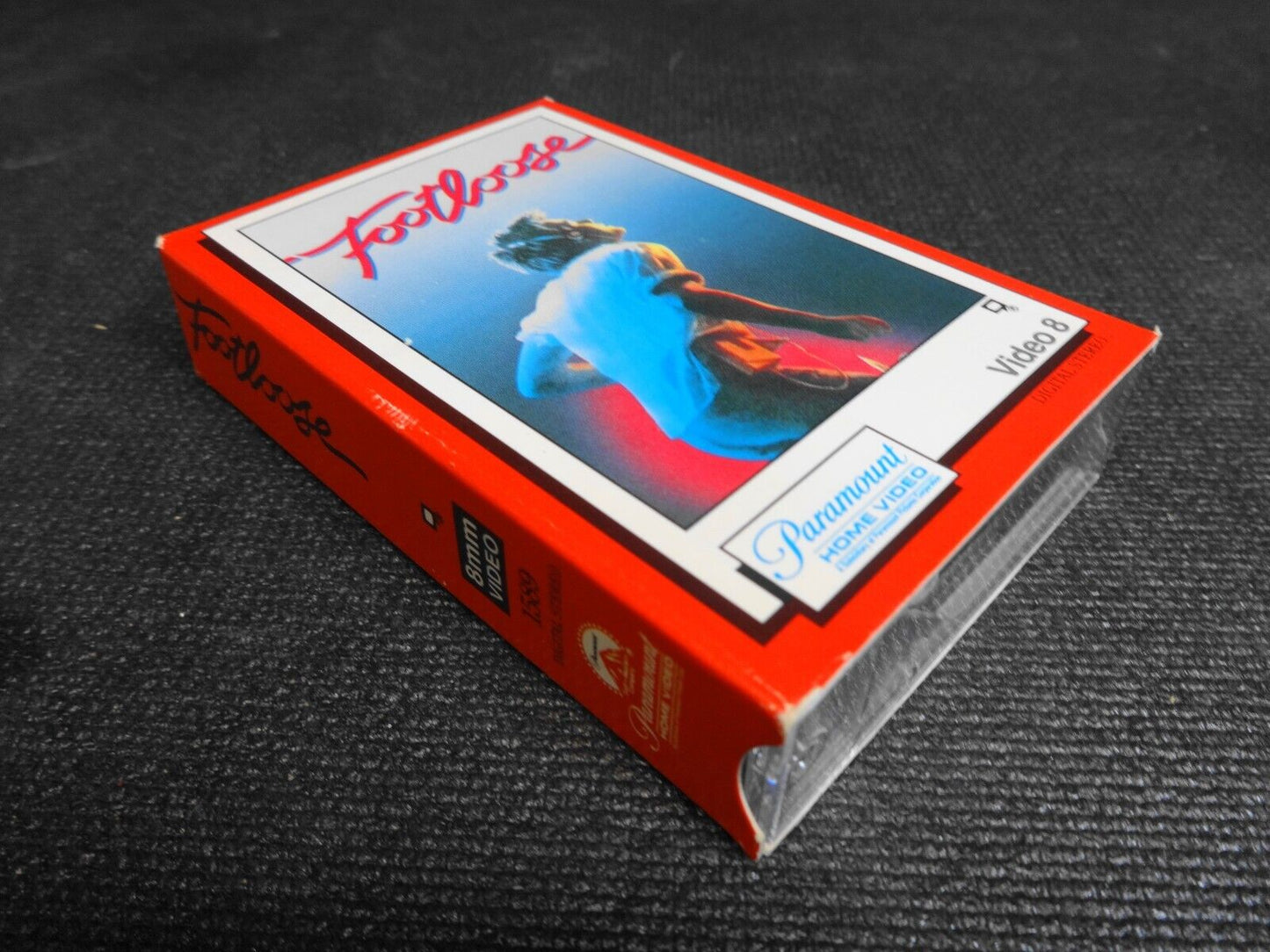 Footloose on Video 8 Cassette in factory sealed package - Kevin Bacon Chris Penn