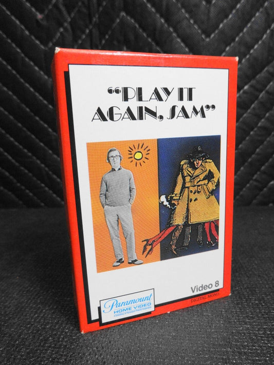 Play it Again Sam on Video 8 Cassette - Woody Allen, Diane Keaton