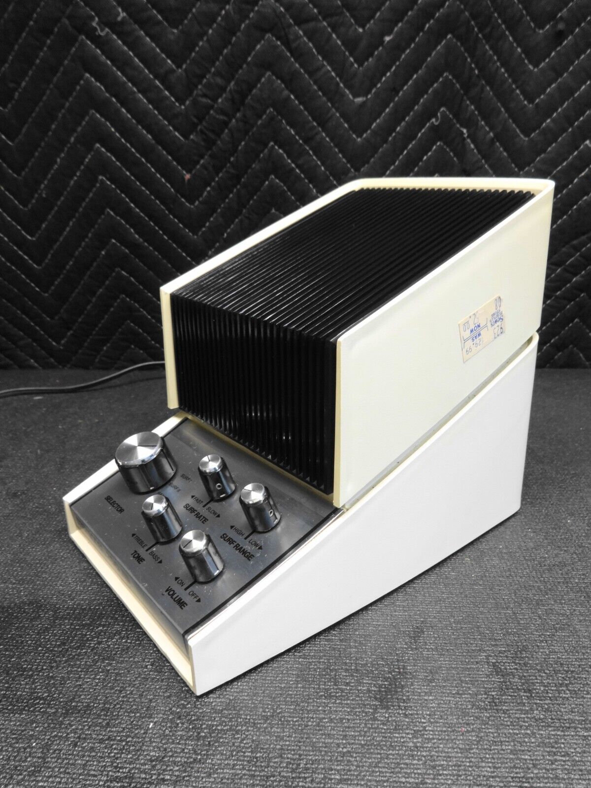 Vintage Marsona 1200 Sound Conditioner Machine Surf Rain Waterfall - Restored