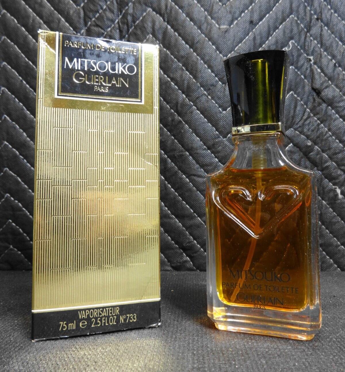 1983 GUERLAIN PARIS MITSOUKO Parfum De Toilette 75 ml Spray - Vintage Formula