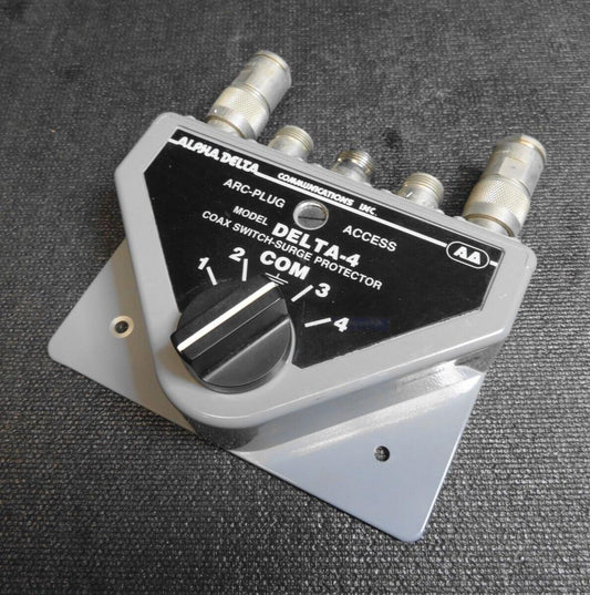 Alpha Delta 4B - 4 Position Coax Antenna Switch