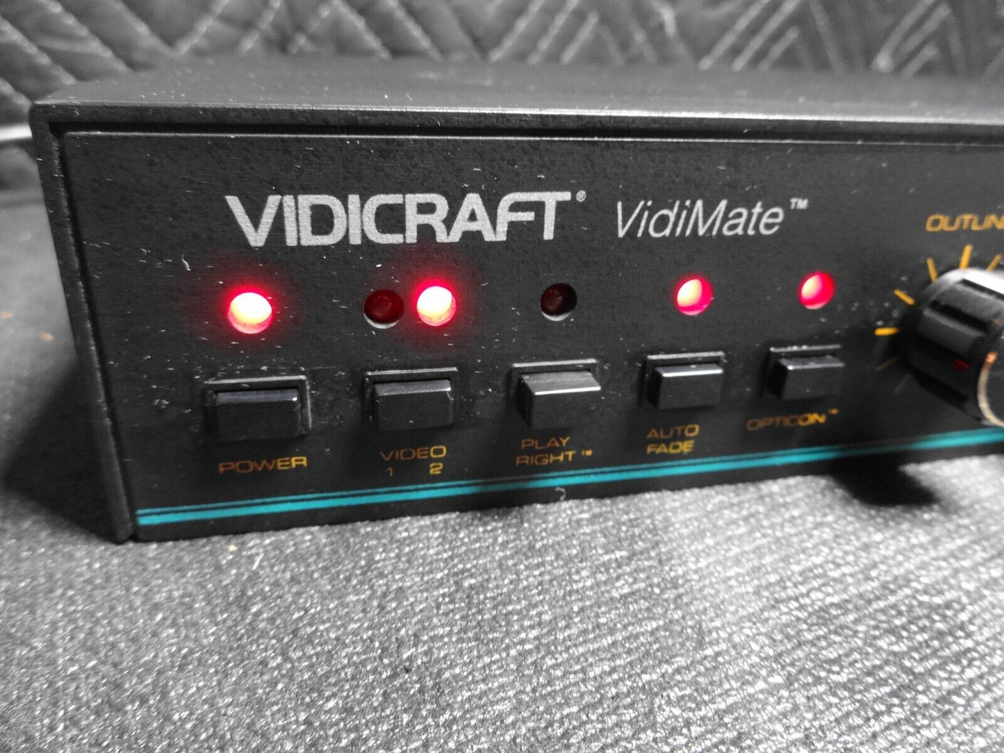 VIDICRAFT VidiMate Digital Stabilizer Opticon Processing w/ Manual