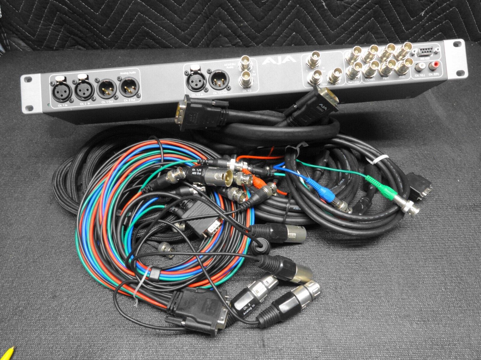 Module Video Edit Hardware AJA KLBox 101885 Video Editing Hardware Breakout Box with cables – ineedths