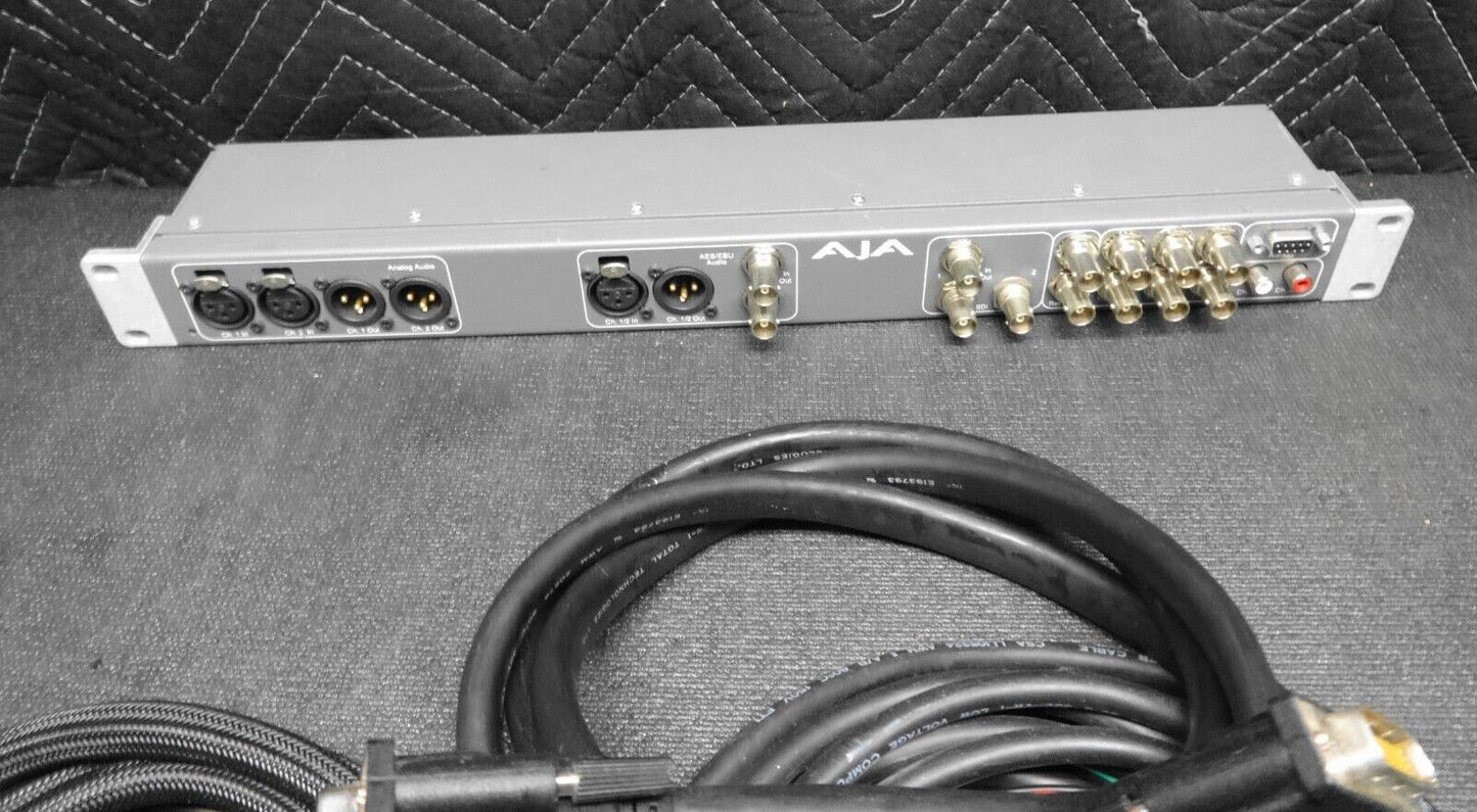 AJA KLBox 101885 Video Editing Hardware Breakout Box with cables