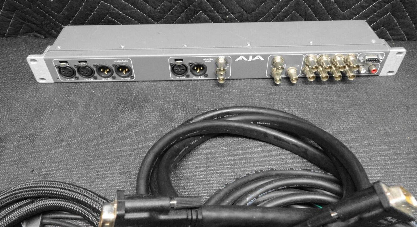 AJA KLBox 101885 Video Editing Hardware Breakout Box with cables