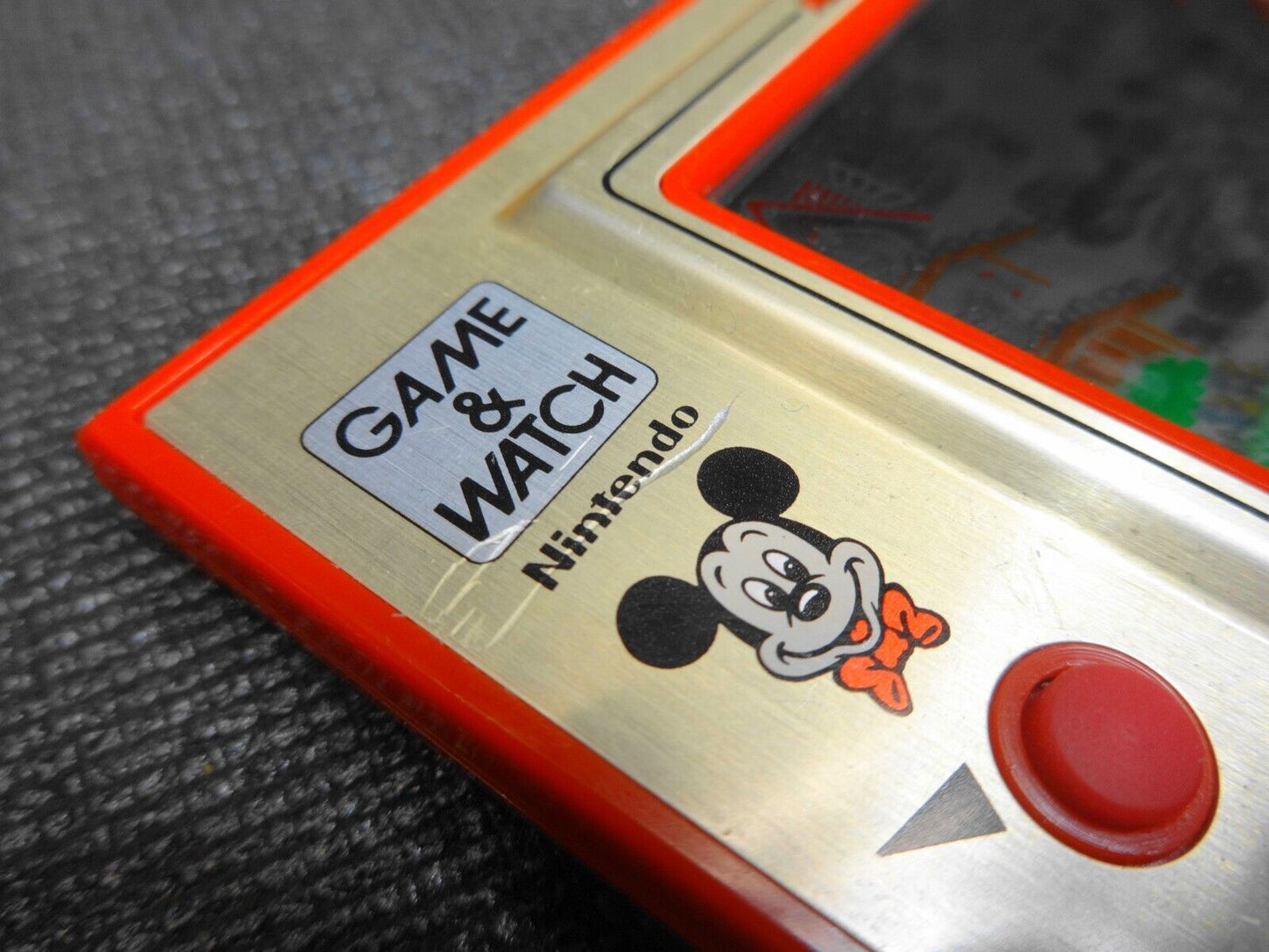 NINTENDO GAME AND & WATCH MC-25 Mickey Mouse 1981 JAPAN New Batteries - Works