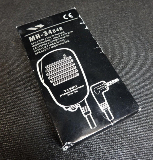 Genuine Yaesu MH-34B4B Speaker Microphone In Box