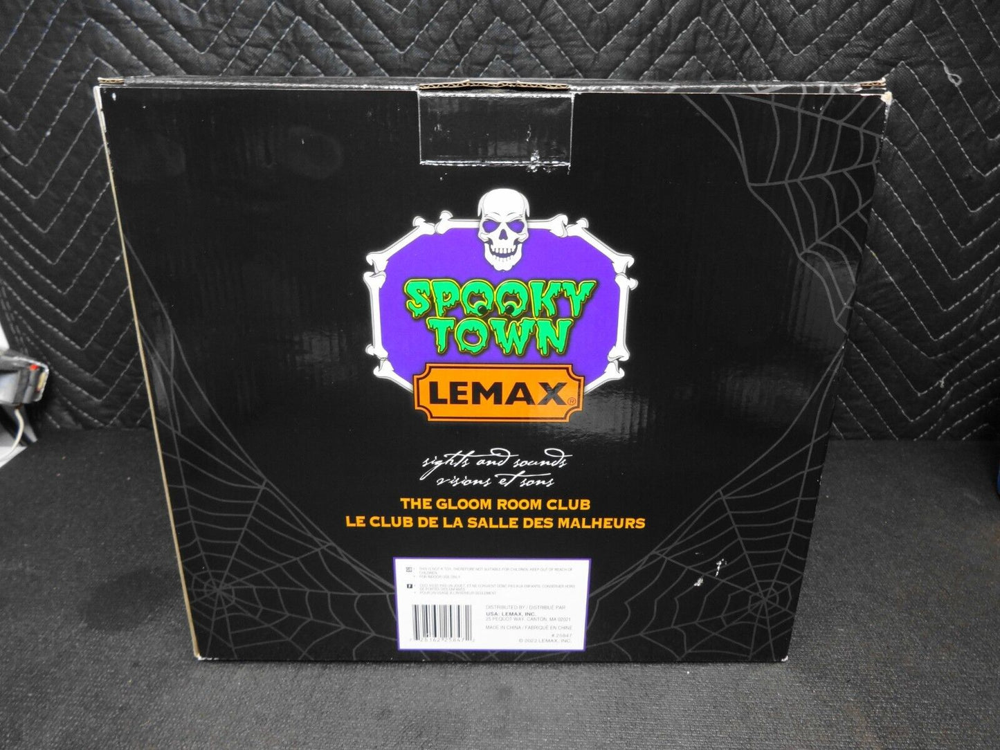 Lemax Spooky Town 2022 THE GLOOM ROOM CLUB #25847 - Sights & Sounds